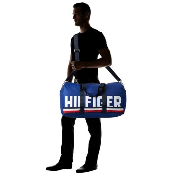 🆕Tommy Hilfiger Knox Rip Stop Nylon Duffel
